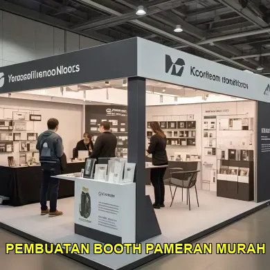 pembuatan booth pameran murah